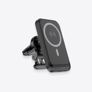 Image depicting 15W Fast Wireless Magsafe Car Mount Charger.