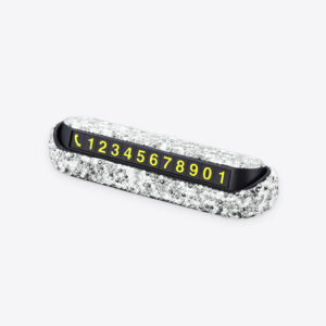 Image depicting Bedazzled Phone Number Placard.