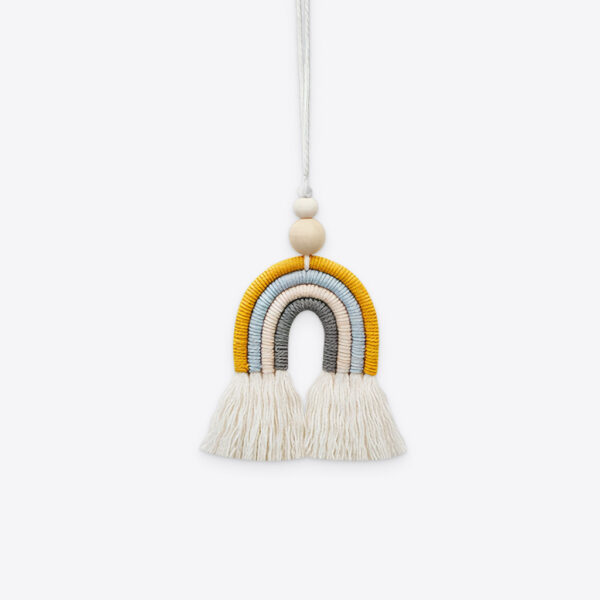 Image depicting Bohemian Chic Cotton Rainbow Charm.