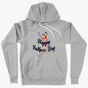 Sponge Fleece Happy Father's Day Hoodie – a warm and stylish gift, perfect for expressing love and gratitude on Father's Day.