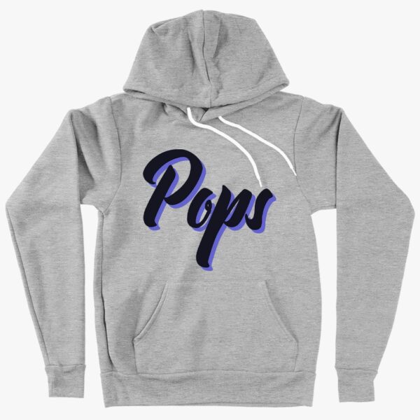 Sponge Fleece Pops Hoodie – a stylish and comfortable Father's Day gift, perfect for expressing love and warmth to the cherished Pops.