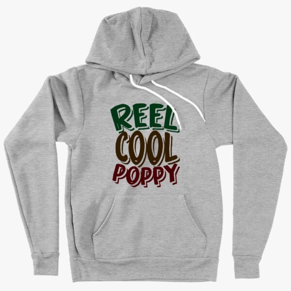 Reel Cool Poppy' Hoodie – Sponge Fleece, Poppy Hoodie, Cozy and Stylish, Playful Design.