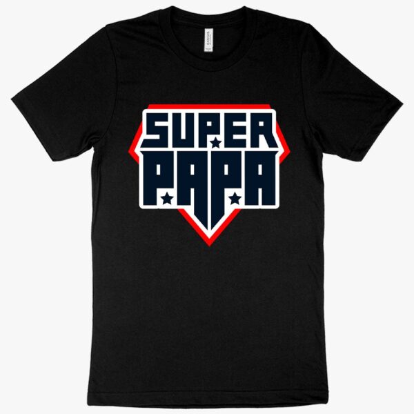 Super Papa T-Shirts – Stylish Father's Day Apparel, Comfortable and Heroic Design.