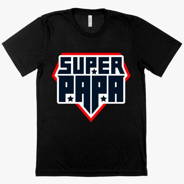 Viscose Super Papa T-Shirt – Stylish and Comfortable Papa T-Shirts for Father's Day Celebrations.