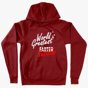 Greatest Farter Hoodie – Celebrate Dad's Humor with our World's Greatest Father Hoodie.