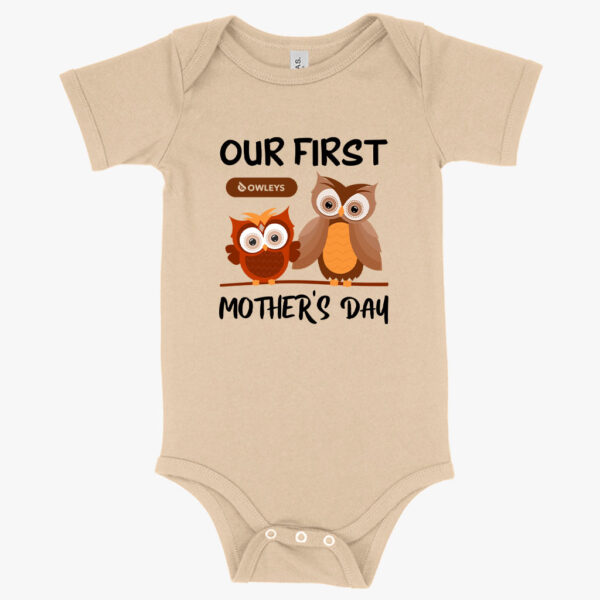 Baby Onesie - Commemorate Milestones with Our First Mother’s Day Baby Onesie.