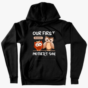 Hoodie - Celebrate Mom's Journey with Our First Mother’s Day Heavy Blend Hoodie.