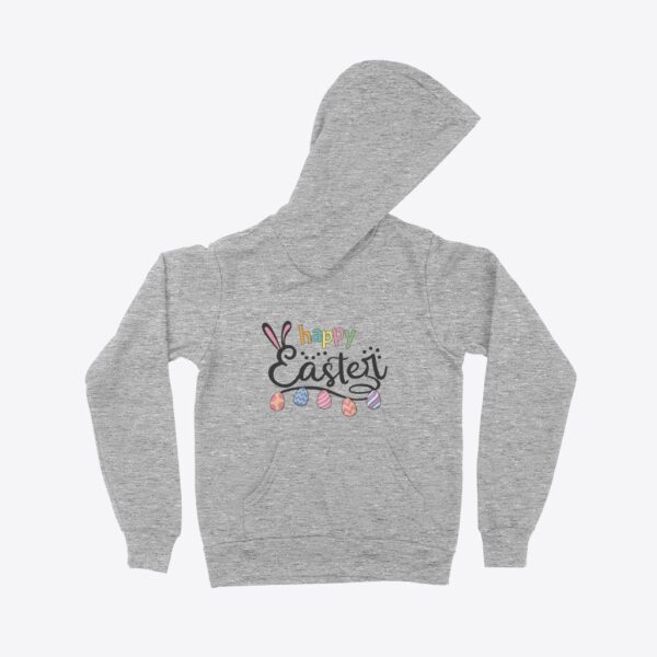 Fleece Hoodie - Spread Joy with Our 'Happy Easter' Kids' Fleece Hoodie.