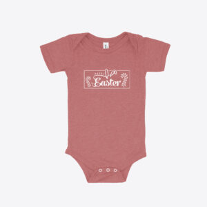 Easter Graphic Baby Triblend Onesie - Adorable and Comfortable for Festive Celebrations