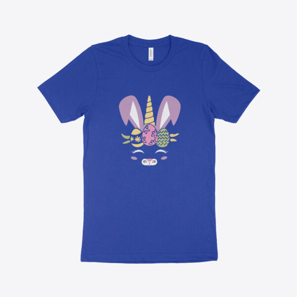 Unicorn Easter T-Shirt Made in USA - Adorable and Patriotic for Easter Celebrations