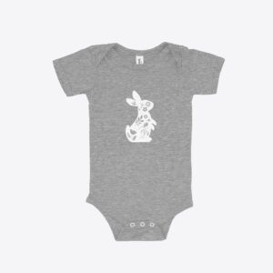 Baby Easter Bunny Triblend Onesie - Soft and Adorable for Easter Celebrations