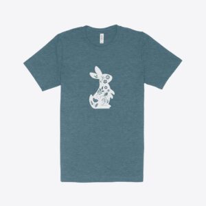 Easter Bunny Heather T-Shirt - Chic and Comfortable for Festive Celebrations