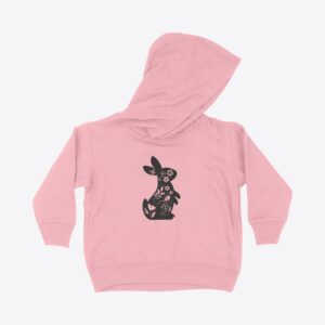 Easter Girls' Fleece Hoodie - Cozy and Stylish for Festive Celebrations