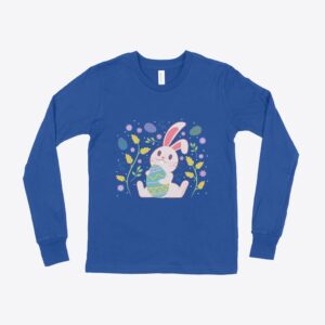 Easter Girls' Long Sleeve T-Shirt - Adorable and Comfortable for Festive Celebrations