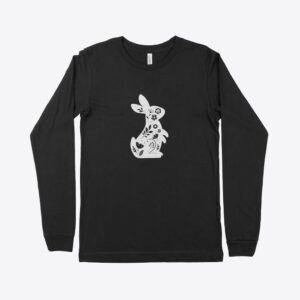 Easter Bunny Long Sleeve T-Shirt - Adorable and Cozy for Festive Celebrations