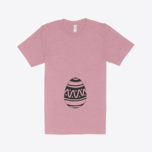 Easter Maternity Heather T-Shirt - Soft and Stylish for Festive Celebrations