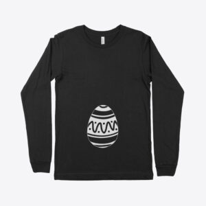 Easter Maternity Long Sleeve T-Shirt: Comfortable and Stylish for Festive Celebrations