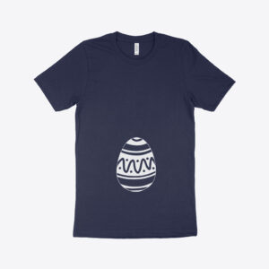 Easter Maternity T-Shirt: Comfortable and Stylish, Made in USA for Festive Celebrations