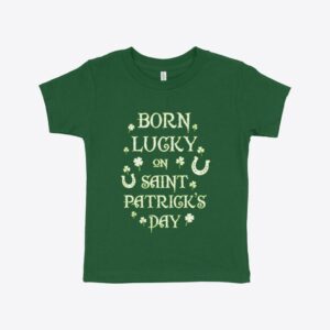 Birthday St. Patrick's Day Toddler T-Shirt: Adorable and Festive