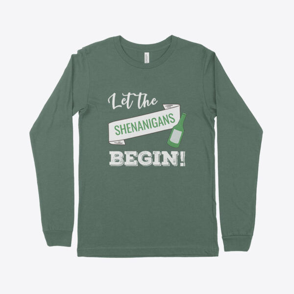 Funny St. Patrick's Day Long Sleeve T-Shirt: Humorous and Comfortable