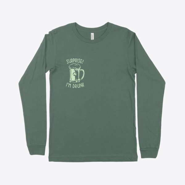 Funny St. Patrick's Day Long Sleeve T-Shirt: Humor and Comfort