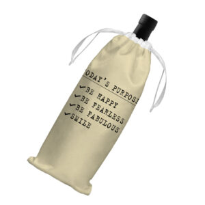 Today's Purpose Wine Tote Bag: Carry Your Bottles with Purpose