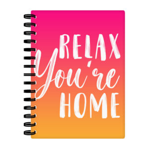 Relax Spiral Notebook: Serene Organization and Note-Taking