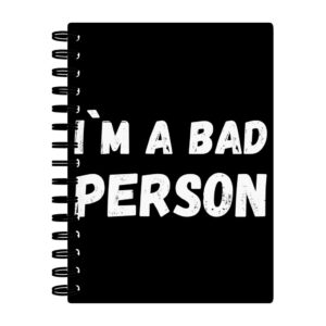 Sarcastic Spiral Notebook: Perfect for Witty Minds and Humorous Notes