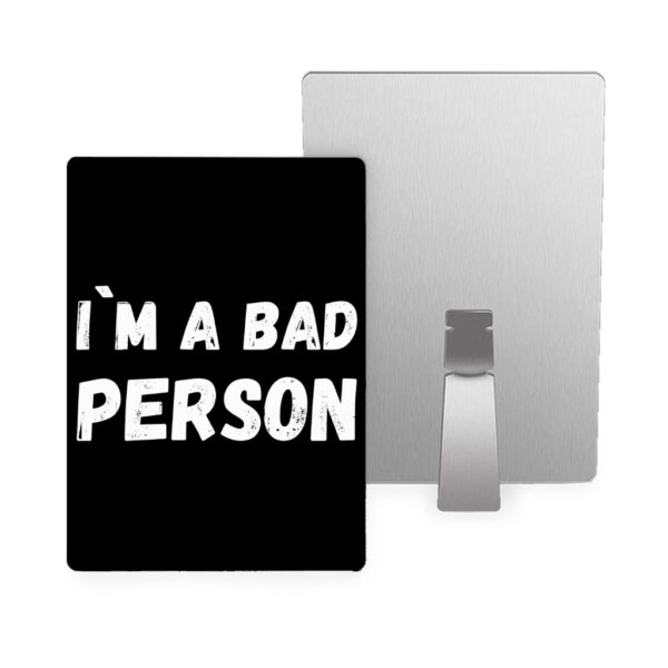 Sarcastic Metal Pictures Print: Perfect for Humorous Home Décor