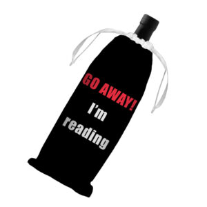 Book Lover Wine Tote Bag: Literary Themed Carryall