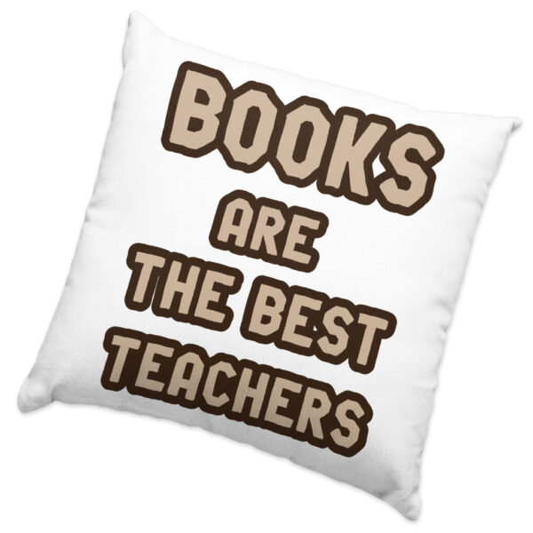 Book Themed Square Pillow Cases: Literary Décor Accent