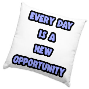 Motivational Quote Square Pillow Cases: Inspirational Home Décor.