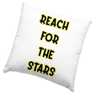 Reach for the Stars Square Pillow Cases: Dreamy Bedroom Decor.