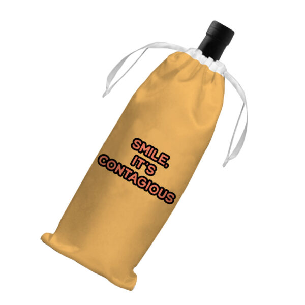 Smile Wine Tote Bag: Carry Your Cheers with Style.