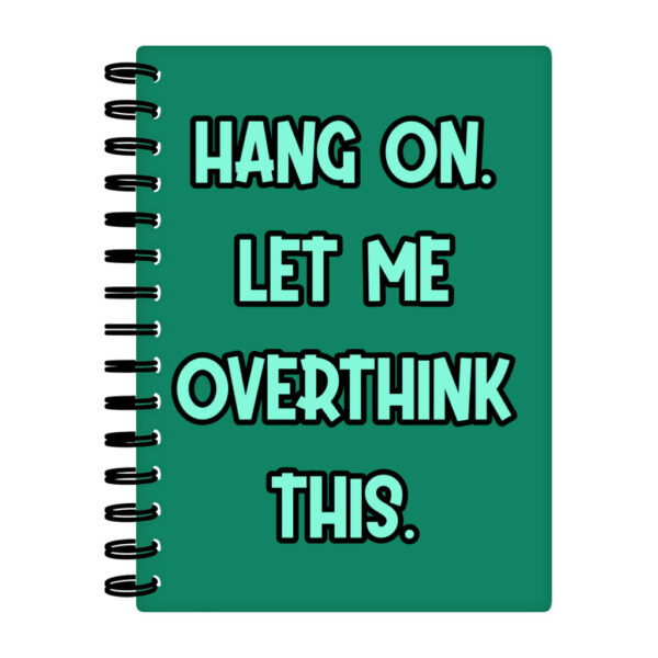 Funny Quote Spiral Notebook: Whimsical Stationery.