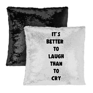 Cool Print Sequin Pillow Case: Inspirational Decor for Your Space.