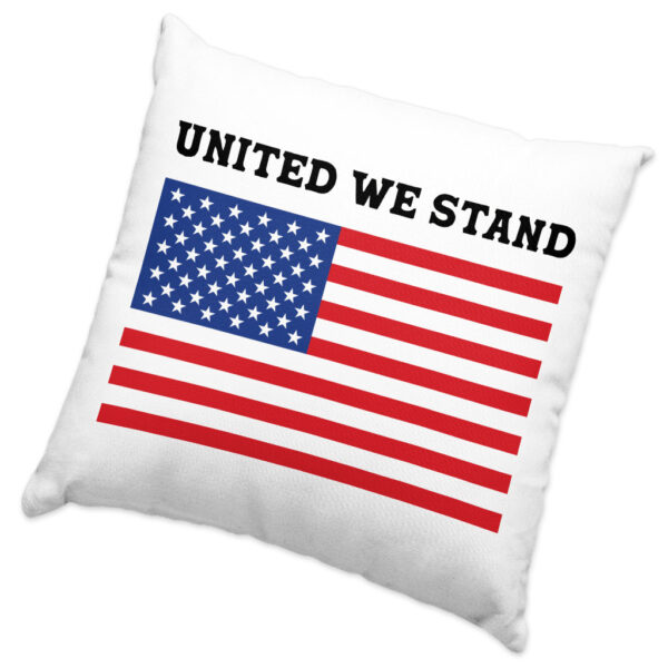 USA Flag Square Pillow Cases - Patriotic Covers.