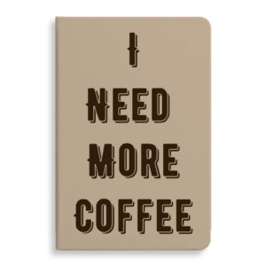 Cute Quote Coffee-Themed Journal.