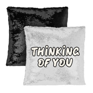 Thinking of You Sequin Pillow Case