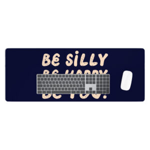 Be Happy Desk Mat