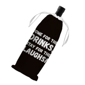 Funny Quote Wine Tote Bag