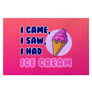 Ice Cream Puzzles - Cute Illustration Jigsaw Puzzle