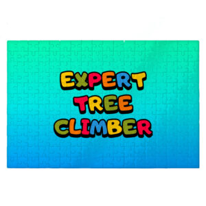Tree Climber Jigsaw Puzzle - Cute Design Puzzle