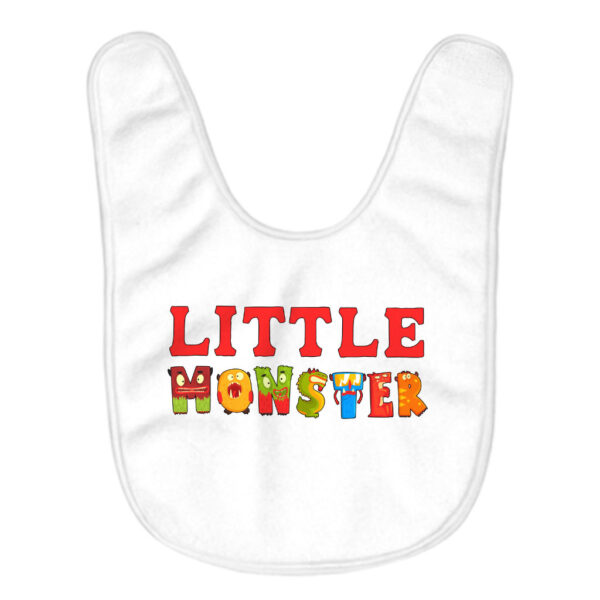 Little Monster Baby Bibs - Funny Design Feeding Bibs