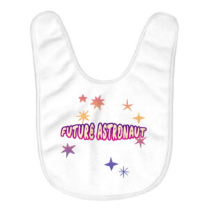 Future Astronaut Illustration Baby Bibs