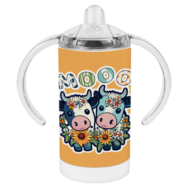 Moo Cow Design Baby Sippy Cups