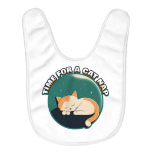 Cat Nap Baby Bibs Cute Kawaii Design