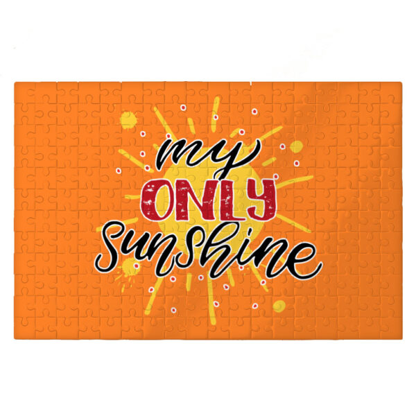 My Only Sunshine Jigsaw Puzzle with Vibrant Design