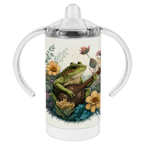 Cute Frog Sippy Cups - Flower Baby Sippy Cup