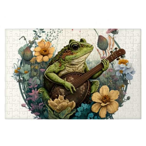 Cute Frog Puzzles - Best Flower Jigsaw Puzzle